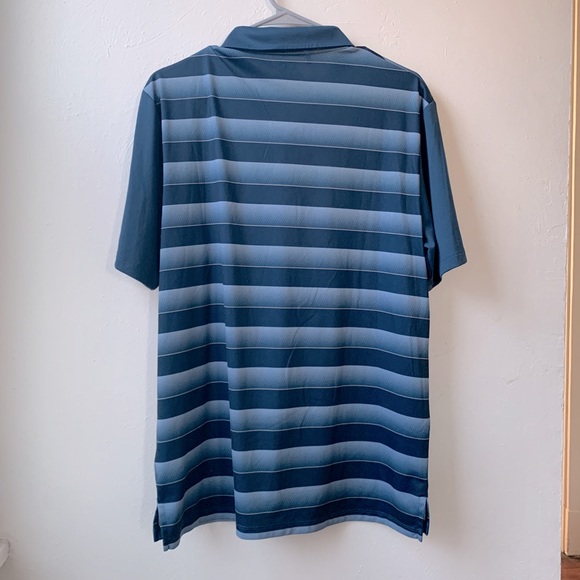 Adidas Striped Golf Shirt - Picture 5 of 7